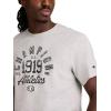 image:imageChampion Mens Classic Graphic Short Sleeve TShirt Standard Fit 2025 GraphicsOxford Grey Heather  Champion 1919