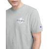 image:imageChampion Mens Classic Graphic Short Sleeve TShirt Standard Fit 2025 GraphicsOxford Grey Heather  Champion Club