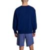 image:imageChampion Mens Indigo Dye Crewneck Sweatshirt Oversized Fit Midweight DistressedBlue Depths