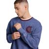 image:imageChampion Mens Indigo Dye Crewneck Sweatshirt Oversized Fit Midweight DistressedCoastal Fjord