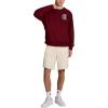 image:imageChampion Mens Indigo Dye Crewneck Sweatshirt Oversized Fit Midweight DistressedPomegranate