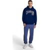 image:imageChampion Mens Indigo Dye Pullover Hoodie Oversized Fit Midweight DistressedBlue Depths
