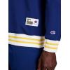 image:imageChampion Mens Lightweight VNeck Woven Pullover Script LogoBlue Depths