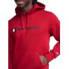 image:imageChampion Mens Pullover Fleece Hoodie Standard Fit Midweight Script Logo Available in Regular and Big amp TallTango Red