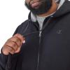 image:imageChampion mens Zipup Hoodie Comfortable Zipup Hoodie Sweatshirt for Men Reg Or Big amp TallBlack  C Logo