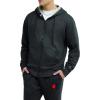 image:imageChampion mens Zipup Hoodie Comfortable Zipup Hoodie Sweatshirt for Men Reg Or Big amp TallGranite Heather  C Logo