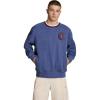 image:imageChampion Mens Indigo Dye Crewneck Sweatshirt Oversized Fit Midweight DistressedCoastal Fjord