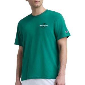 image:imageChampion Mens Classic Graphic Short Sleeve TShirt Standard Fit 2025 GraphicsVerdant Green  Champion Club