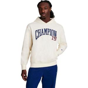 image:imageChampion Mens Indigo Dye Pullover Hoodie Oversized Fit Midweight DistressedUnbleached Cotton