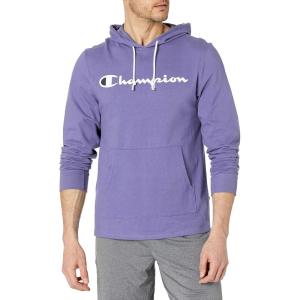 image:imageChampion Mens Long Sleeve Tshirt Hoodie Retired ColorsIris Purple Script