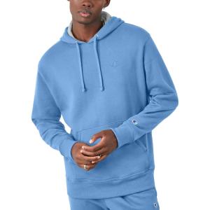 image:imageChampion Mens Pullover Fleece Hoodie Midweight C Logo Reg Or Big amp TallSwiss Blue  C Logo