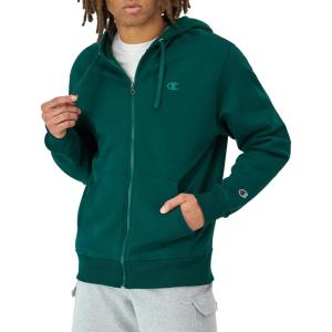 image:imageChampion mens Zipup Hoodie Comfortable Zipup Hoodie Sweatshirt for Men Reg Or Big amp TallNight Garden C Logo