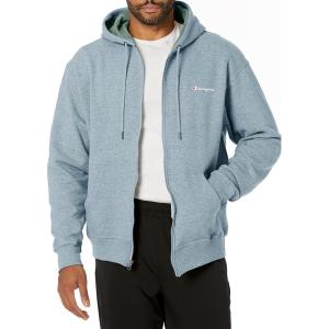 image:imageChampion mens Zipup Hoodie Comfortable Zipup Hoodie Sweatshirt for Men Reg Or Big amp TallOxford Gray Small  Small Script Logo