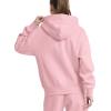 image:imageChampion Womens Full Zip Fleece Hoodie Loose Fit Midweight C Logo Available in Regular and PlusRose Shadow
