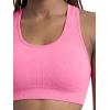 image:imageChampion Womens Infinity Racerback Sports Bra Moderate Support Seamless Moisture WickingPink Cosmos