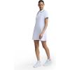 image:imageChampion Womens Off the Court Short Sleeve Polo Dress with PipingBright White