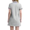 image:imageChampion Womens Off the Court Short Sleeve Polo Dress with PipingOxford Grey Heather