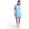 image:imageChampion Womens Off the Court Short Sleeve Polo Dress with PipingPlacid Blue