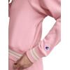 image:imageChampion Womens Pitcher Full Zip Long Sleeve Mock Neck Track JacketRose Shadow