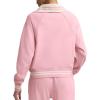 image:imageChampion Womens Pitcher Full Zip Long Sleeve Mock Neck Track JacketRose Shadow