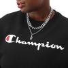 image:imageChampion Womens Sweatshirt Fleece Crewneck Sweatshirt Warm Sweatshirt for Women Plus Size AvailableBlack  Classic Script Logo