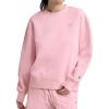 image:imageChampion Womens Crewneck Fleece Sweatshirt Loose Fit Midweight C Logo Available in Regular and PlusRose Shadow