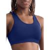 image:imageChampion Womens Infinity Racerback Sports Bra Moderate Support Seamless Moisture WickingBlue Depths