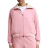 image:imageChampion Womens Pitcher Full Zip Long Sleeve Mock Neck Track JacketRose Shadow