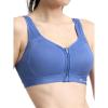 image:imageChampion Womens Sports Bra Motion Control Zip Highimpact Sports Bra Wirefree Bra for WomenCoastal Fjord