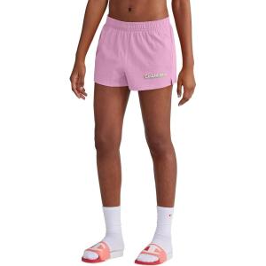 image:imageChampion Womens 35 Practice Short Retired ColorsPaper Orchid Block Drop Shadow Script