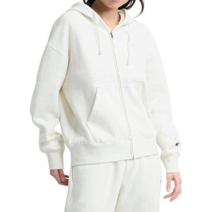 image:imageChampion Womens Full Zip Fleece Hoodie Loose Fit Midweight C Logo Available in Regular and PlusUnbleached Cotton