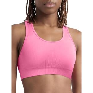 image:imageChampion Womens Infinity Racerback Sports Bra Moderate Support Seamless Moisture WickingPink Cosmos