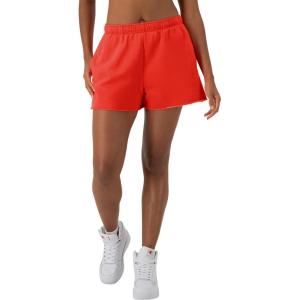 image:imageChampion Womens Shorts Fleece Comfortable Fleece Shorts for Women 3Solar Crimson