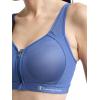image:imageChampion Womens Sports Bra Motion Control FrontZip HighImpact Maximum Support Breathable MoistureWickingCoastal Fjord