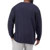 image:imageChampion Mens Classic Long Sleeve TShirt Standard Fit Script amp C Logo Available in Regular and Big amp TallNavy