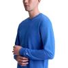 image:imageChampion Mens Classic Long Sleeve TShirt Standard Fit Script amp C Logo Available in Regular and Big amp TallNebulas Blue