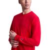 image:imageChampion Mens Classic Long Sleeve TShirt Standard Fit Script amp C Logo Available in Regular and Big amp TallTango Red
