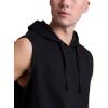 image:imageChampion Mens Sleeveless TShirt Hoodie Standard Fit LightweightBlack  C Logo