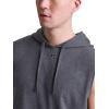 image:imageChampion Mens Sleeveless TShirt Hoodie Standard Fit LightweightGranite Heather  C Logo