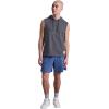 image:imageChampion Mens Sleeveless TShirt Hoodie Standard Fit LightweightGranite Heather  C Logo
