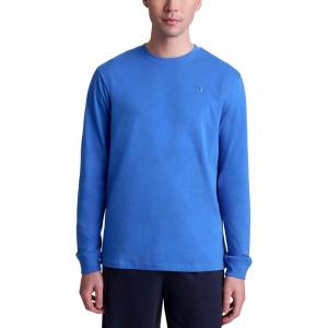 image:imageChampion Mens Classic Long Sleeve TShirt Standard Fit Script amp C Logo Available in Regular and Big amp TallNebulas Blue