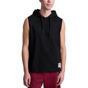 image:imageChampion Mens Sleeveless TShirt Hoodie Standard Fit LightweightBlack  C Logo