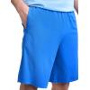 image:imageChampion Mens 10 Sport Knit Shorts Slim Fit LightweightNebulas Blue  C Logo