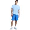 image:imageChampion Mens 10 Sport Knit Shorts Slim Fit LightweightNebulas Blue  C Logo