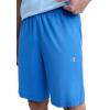 image:imageChampion Mens 10 Sport Knit Shorts Slim Fit LightweightNebulas Blue  C Logo