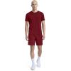 image:imageChampion Mens 10 Sport Knit Shorts Slim Fit LightweightPomegranate  C Logo