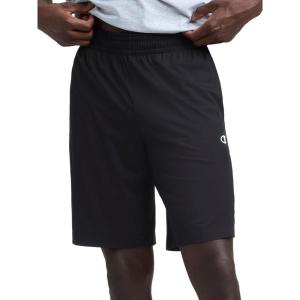 image:imageChampion Mens 10 Sport Knit Shorts Slim Fit LightweightBlack  C Logo