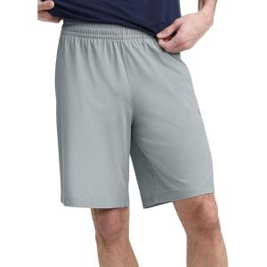 image:imageChampion Mens 10 Sport Knit Shorts Slim Fit LightweightQuarry  C Logo