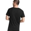 image:imageChampion Mens Classic Script Graphic Short Sleeve TShirt Standard Fit Tonal Logo Available in Regular and Big amp TallBlack  Classic Script Logo