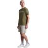 image:imageChampion Mens Classic Script Graphic Short Sleeve TShirt Standard Fit Tonal Logo Available in Regular and Big amp TallBurnt Olive